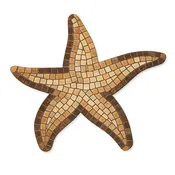 10.75" x 11.5" Starfish Waterproof Mosaic Backer