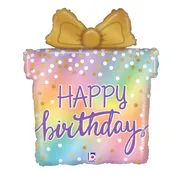 Happy Birthday Opal Balloon 23"