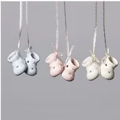 BABY'S FIRST CHRISTMAS BOOTIES ORNAMENT