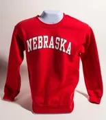 Crew Neck Sweatshirt - Red