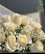 Dozen White Roses By SweetPetals