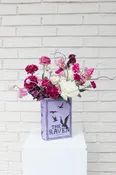 "The Raven" Book Vase — The Floral Cottage