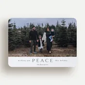 Affectionate Message Holiday Card