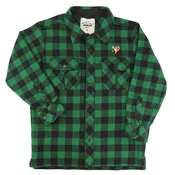 Big Woods Bucks Heavyweight Wool Guide Shirt Jacket - 34.4oz