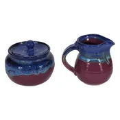 Handmade Ceramic Cream & Sugar Set