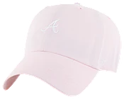 47 Brand Braves Base Runner Ballpark 47 Clean Up Cap - Men's