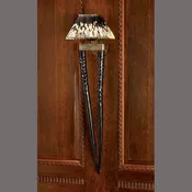 Gemsbok Horn Wall Sconce