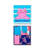 2-Pack Cats Socks Gift Set
