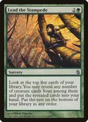 Magic: The Gathering Lead the Stampede (082) Lightly Played