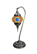 DIY Turkish Mosaic Swan Neck Table Lamp Home Kit
