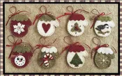 Mini Mittens Christmas Ornaments