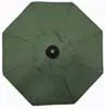 9 Foot Market Umbrella Olive Green Suncrylic Fabric (737) Antique Bronze Pole (737AB38)