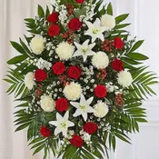 Red Standing Spray