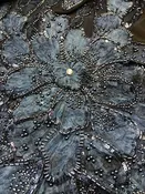 ALLURE 3/D MESH FLORAL BEADED LACE DREAM JACKET