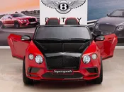 12V Bentley Continental Supersports Kids Electric Ride On Car with Remote - Red