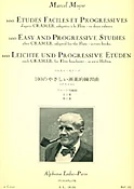 100 Easy Studies after Cramer (100 Etudes Faciles d'apres Cramer) (bk2)