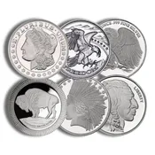 1 oz Silver Round - Design Varies