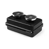 Optional Magnetic hard-shell EDC for 1 Week Battery Trackers