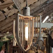 Hobart Mixer Pendant Lights — Aurora Mills