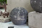 Antique Ball Finials, Pair