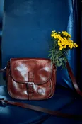 Bandeau Satchel in Diamond Snake
