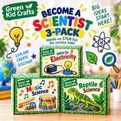 Become a Scientist 3-Pack: Intro to Electricity, Music Science, and Reptiles