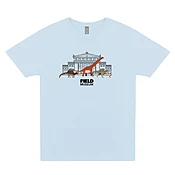 Museum Building Dinosaur Parade Adult Tee