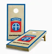 82nd Airborne Division Cornhole Game Set | Board &amp; Bags