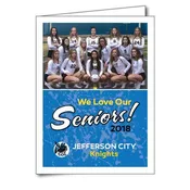 18" x 24" Giant Custom Team Greeting Card