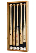5 Baseball Bat UV Display Case Cabinet