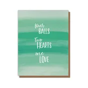 2 Men 1 Love Card