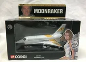 007 The Definitive Edition Bond Collection  Moonraker Space Shuttle Die Cast  vintage