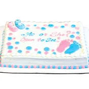 Gender Reveal - Footprints &amp; Booties (GRC2)