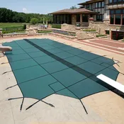 18' x 40' Ultra Light Solid Rectangle Safety Pool Cover - 15-Year