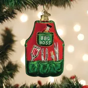BBQ Boss Apron Ornament – Perfect for Grill Masters