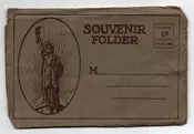 Alexandria Louisiana Camp Beauregard Views Military Postcard Folder AA77947