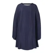 Navy Poncho Dress