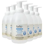ForPro Alcohol-Free Foaming Instant Hand Sanitizer, Fragrance-Free, 20 oz., Pack of 6