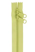 30" Double Slide Handbag Zipper in Chartreuse