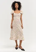 Adahlia Floral Midi DressBY FOR LOVE AND LEMONS