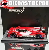 AUTOGRAPHED CHASE ELLIOTT 2021 WHEELEN 24 HOURS OF ROLEX CADILLAC 1/18 SCALE RESIN CAR