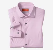 XC+™ Motion Long-Sleeve Dress Knit Shirt - Pink Petal