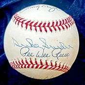 1950s Dodgers Greats Signed (4) Official National League Baseball. PSA — The Bullpen Sports Collectibles