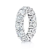 CUSHION CUT DIAMOND ETERNITY BAND