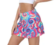 It's Tie-Dye Time Skirt-Skort