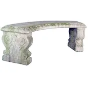 Curved Garden Bench