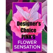 DESIGNER'S CHOICE PINK'S vase