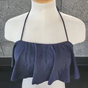 Blank Long Flounce Bandeau