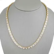 10k Gold Full Diamond Chain