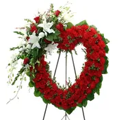 Brokenhearted Standing Wreath